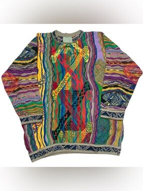 COOGI Multicolor Knit Sweater - coogi ribbons